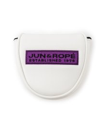 JUN and ROPE(ジュン＆ロペ)/【PRGコラボ】MALLETE PUTTER COVER/ホワイト（10）