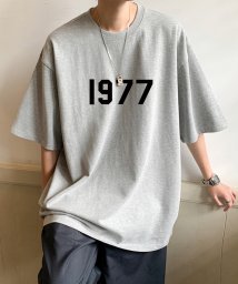 SETUP7/【MAISON CLUB】1977 オーバーサイズロゴ入り半袖Tシャツ KNF037/505818564