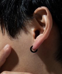 MAISON CLUB/【MAISON CLUB】サークルピアス メタル フープピアス スクエアフープピアス アクセサリー 合金 シルバー KNF037/505818609