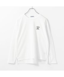 MAC HOUSE(women)(マックハウス（レディース）)/T－GRAPHICS ティーグラフィックス ネコ刺繍長袖Tシャツ 115426634/ホワイト