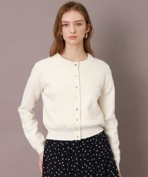 DRESSTERIOR(ドレステリア)/【CLASSY.5月号掲載】ウォッシャブルコットンカシミヤカーディガン/オフホワイト（003）