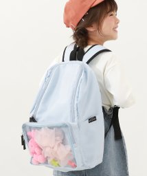 devirock/ミラー＆クリアポケット ガールズリュック(お弁当固定バンド付き) 子供服 キッズ 女の子 バッグ リュックサック /505824634