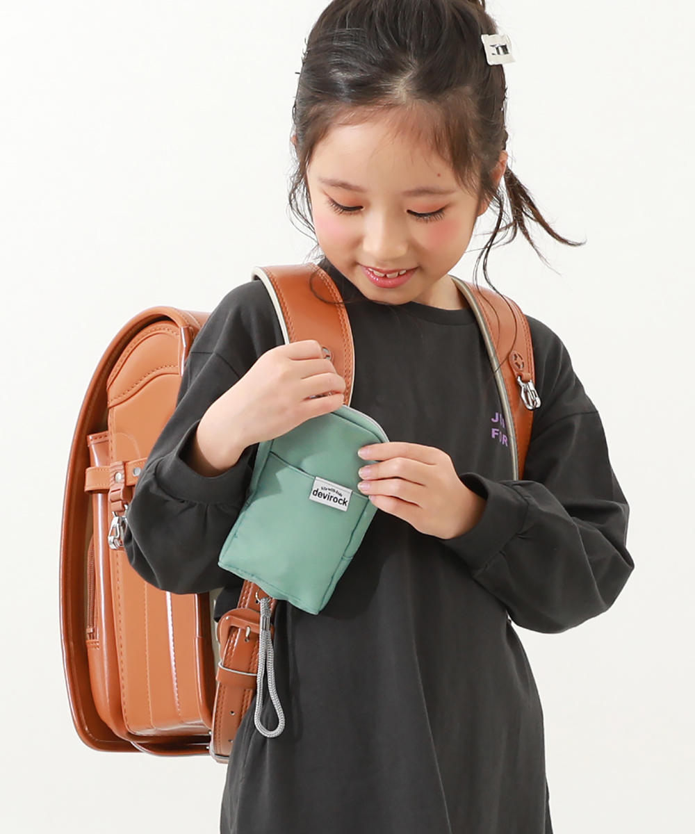 オーダーメイド】入学準備に！ランドセルキーケース リール付 固定 
