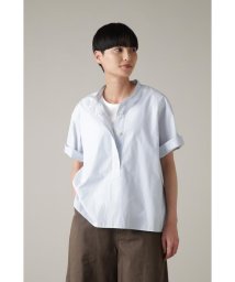 MHL.(エムエイチエル)/COTTON RAMIE POPLIN/PALEBLUE1