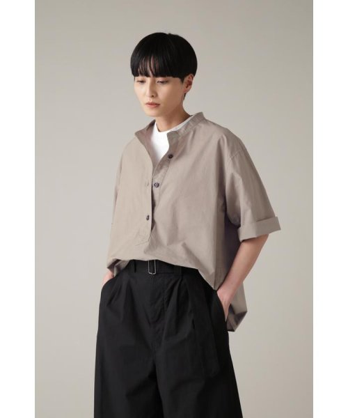 MHL.(エムエイチエル)/COTTON RAMIE POPLIN/SAGE7