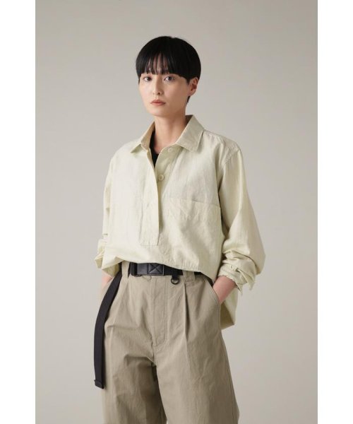 MHL.(エムエイチエル)/LIGHTWEIGHT COTTON LINEN/YELLOW