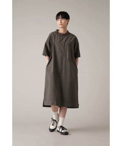 MHL.(エムエイチエル)/WASHED DRY COTTON POPLIN/DARKCHARCOAL4