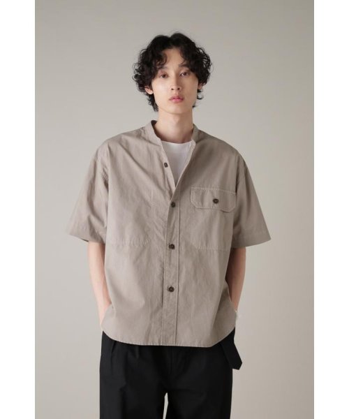 MHL.(エムエイチエル)/COTTON RAMIE POPLIN/SAGE7