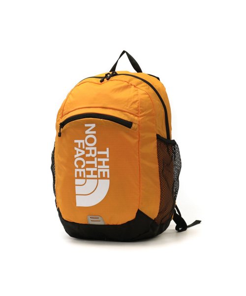 THE NORTH FACE(ザノースフェイス)/日本正規品 ザ・ノース・フェイス リュック THE NORTH FACE バックパック キッズリュック 15L 折りたたみ メイフライデイ NMJ72354/オレンジ