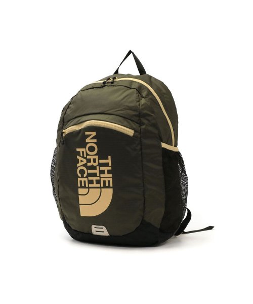 THE NORTH FACE(ザノースフェイス)/日本正規品 ザ・ノース・フェイス リュック THE NORTH FACE バックパック キッズリュック 15L 折りたたみ メイフライデイ NMJ72354/グリーン