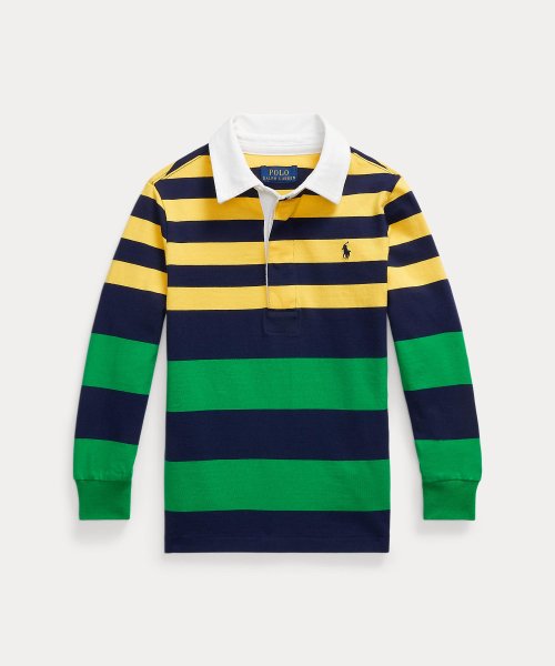 POLO RALPH LAUREN(POLO RALPH LAUREN)/(ボーイズ 2才～7才)アイコニック ラグビー シャツ/700イエロー