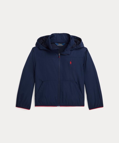 POLO RALPH LAUREN(POLO RALPH LAUREN)/(ボーイズ 2才～7才)パッカブル ウォーターリペラント フーデッド ジャケット/410ネイビー