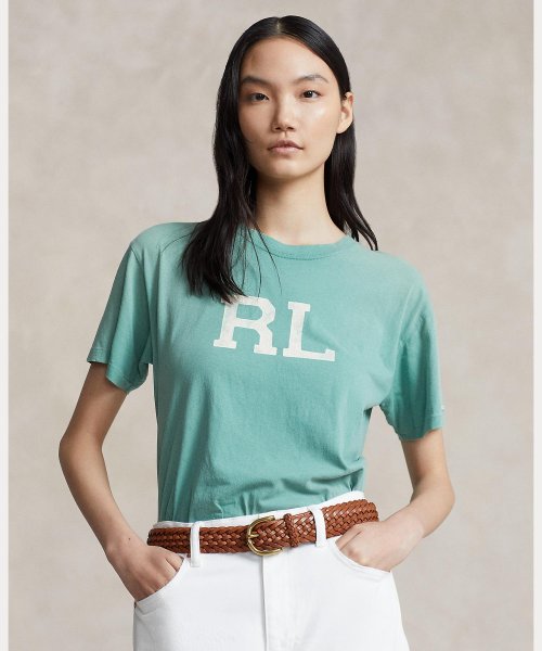 POLO RALPH LAUREN(POLO RALPH LAUREN)/RL ロゴ ジャージー Tシャツ/300グリーン