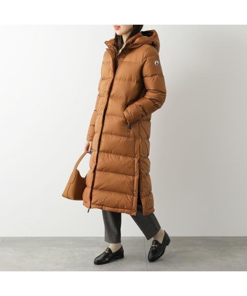 JOTT ダウンコート KARACHI フード付き スリット ロング丈 JOTT ダウンコート KARACHI フード付き スリット
