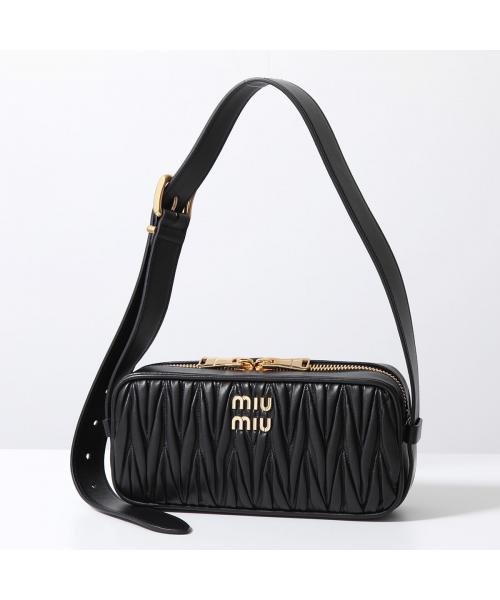 MIUMIU ショルダーバッグ MATELASSE マテラッセ 5BC158 N88(505827971