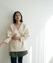 marjour(マージュール)/BOUCLE TOPS/オフホワイト