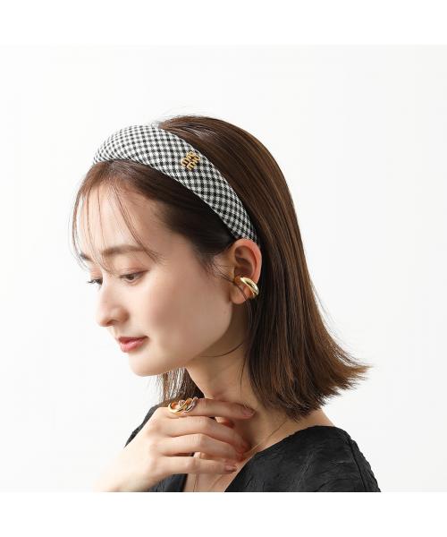 ヘアアクセサリーmiumiu カチューシャ