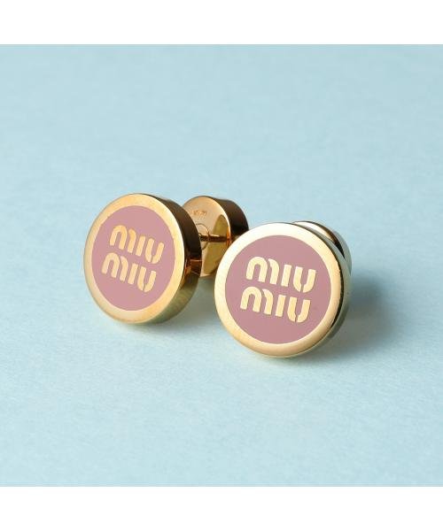 MIUMIU(ミュウミュウ)/MIUMIU ピアス 5JO912 2F6T ロゴ /その他系4