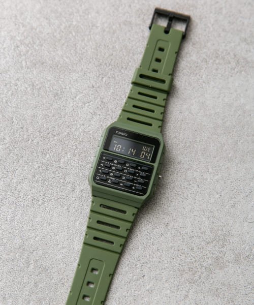 URBAN RESEARCH DOORS(アーバンリサーチドアーズ)/CASIO　CA－53WF/OLIVE