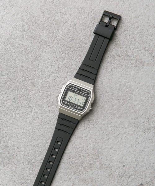 URBAN RESEARCH DOORS(アーバンリサーチドアーズ)/CASIO　F－91WM/SILVER/BLK