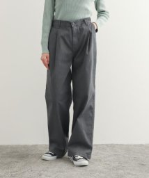 URBAN RESEARCH DOORS(アーバンリサーチドアーズ)/SOMETHING　TUCK CHINO TROUSER/GRAY