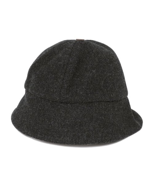 SHIPS KIDS(シップスキッズ)/Popelin:woollen hat with strap/ブラック