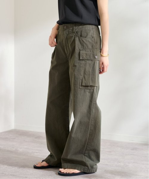 コットンウェザーカーゴパンツ 風合い サイズの違いがあります FRAMeWORK