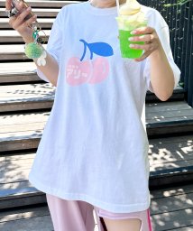 Alley by w closet(アリー バイ ダブルクローゼット)/【Alley × 不純喫茶ドープ】不純喫茶アリーのチェリーTee/ホワイト