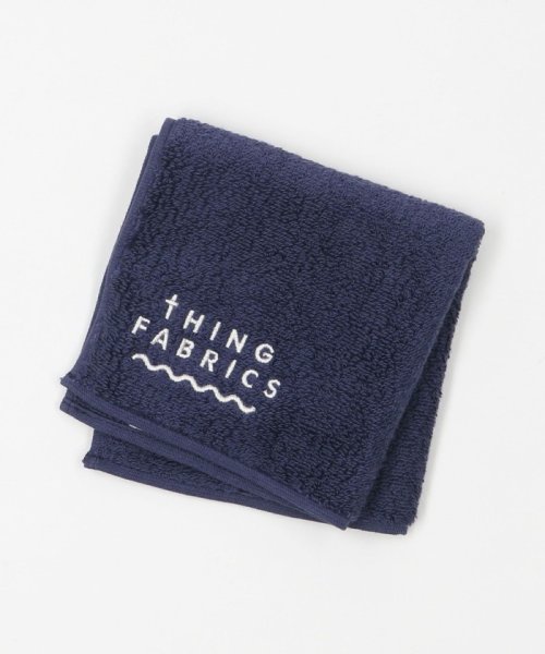 green label relaxing(グリーンレーベルリラクシング)/＜THING FABRICS＞ハンドタオル ハンカチ/NAVY