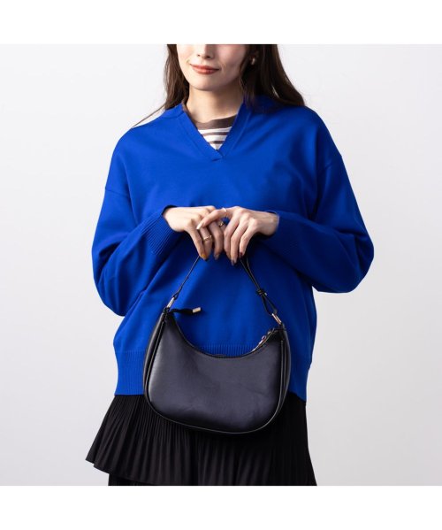 MAC HOUSE(women)(マックハウス（レディース）)/NAVY ネイビー スポンディングニットプルオーバー 112343801/ブルー