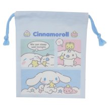 cinemacollection/シナモロール 巾着袋 巾着S サックス 新入学 サンリオ 株式会社マルヨシ 新入園 キャラクター グッズ /505828047