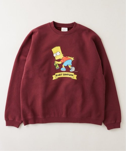 JOURNAL STANDARD(ジャーナルスタンダード)/【THE SIMPSONS × JOURNAL STANDARD】 C/N スウェット/ボルドー