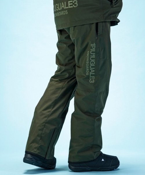 1PIU1UGUALE3 SNOWBOARDS(ウノ ピゥ ウノ ウグァーレ トレ スノーボード)BACK LOGO PANTS メンズ/スノーボードウェア/パ 商品説明1PIU1UGUALE3から新たにスノーボードラインが登場。卓越したカ YW1694568241(12934円)