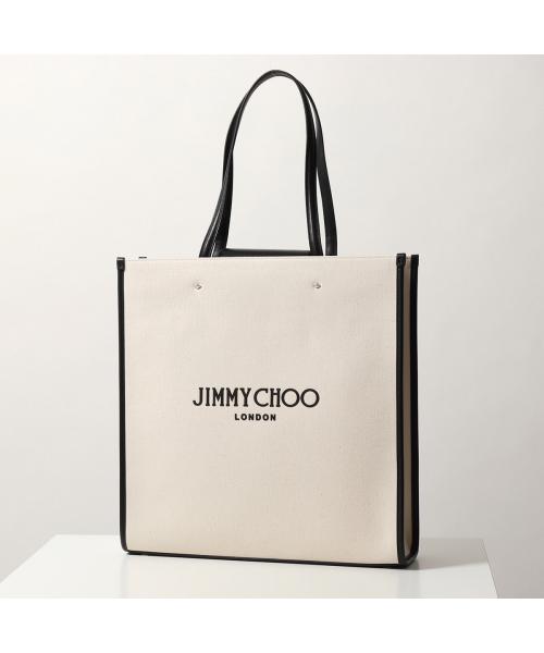 セール】Jimmy Choo トートバッグ N/S TOTE/L CZM キャンバス