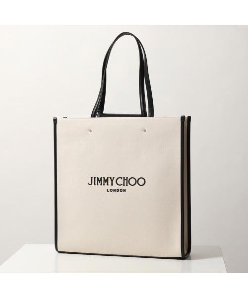 セール】Jimmy Choo トートバッグ N/S TOTE/L CZM キャンバス 