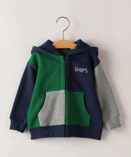 SHIPS KIDS(シップスキッズ)/SHIPS KIDS:80～90cm / ロゴ フード ジップ パーカー/その他