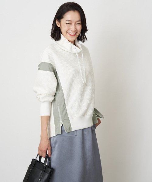 キルトジャガードダンボールプルオーバー 