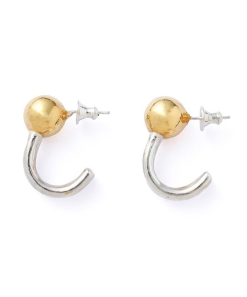 MAISON D’ PULSE( メゾンドパルス ）Pierce_Ball charm_silver/gold MAISON D’ K1937467983(14850円)