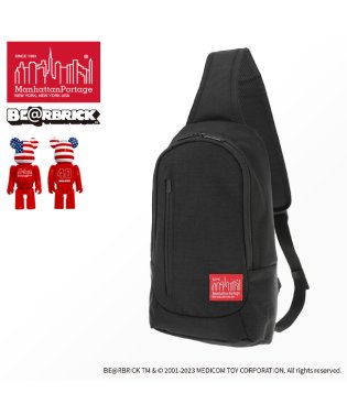 Manhattan Portage/マンハッタンポーテージ ベアブリック ボディバッグ ワンショルダーバッグ 斜めがけ Manhattan Portage MP1927BE@RBRICK23/505831010