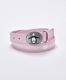 Munsingwear(マンシングウェア)/【ENVOY】ペンギンバックル　ロゴベルト/ピンク