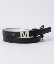 Munsingwear(マンシングウェア)/Mバックル　スキニーベルト/ブラック