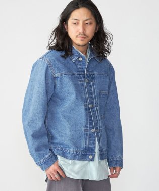 SHIPS MEN/SHIPS: 〈セットアップ対応〉13.5oz リラックス デニム トラッカー ジャケット/505831220