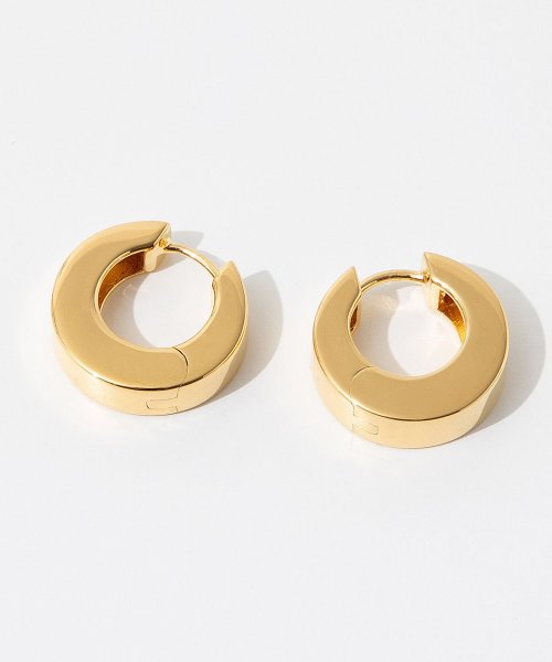 トムウッド TOM WOOD 100031 EAH76SNA01 S925－9K ピアス Arch Hoops Small Gold Polished メンズ また