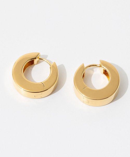 TOMWOOD(トムウッド)/トムウッド TOM WOOD 100031 EAH76SNA01 S925－9K ピアス Arch Hoops Small Gold Polished メンズ /ゴールド