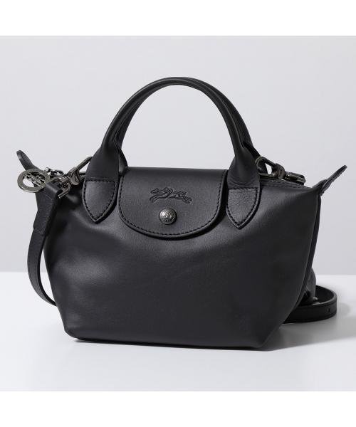 LONGCHAMPショルダーバッグレザー黒