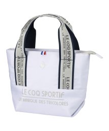 le coq sportif GOLF (ルコックスポルティフ（ゴルフ）)/カートバッグ(ミニトートバッグ)  約21.5×21.5×11(cm)/ホワイト