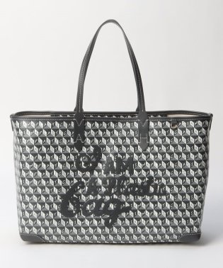 ANYA HINDMARCH/【ANYA HINDMARCH】ANYA HINDMARCH　アニヤハインドマーチ　トートバッグ　34x24x12　CHARCOAL　レディース/505824614