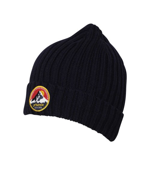 phenix(phenix)/Phenix フェニックス Time Space Knit Hat ACC タイムスペース ニット ハット 吸汗 速乾 スキーウェア【MENS】/ネイビー