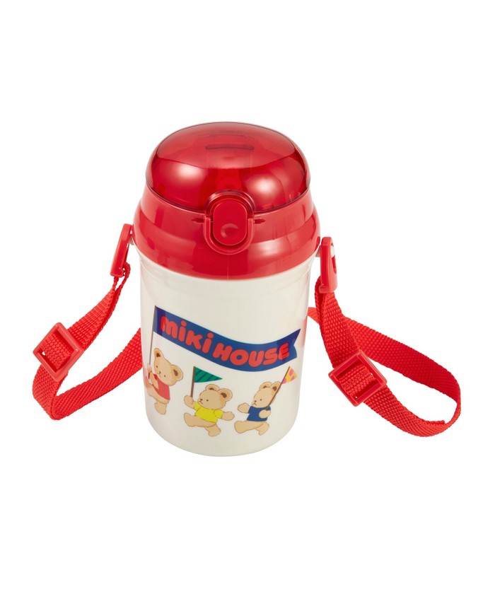 mikihouse 【ミキハウス】 ミキハウスベア ストローホッパー(340ml) レッド サイズなし mikihouse 【ミキハウス】 ミキハウスベア ストローホッパー(340ml) レッド サイズなし