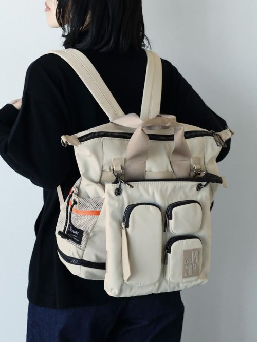 ポケットデザインマルチWAYバックパック もございます 本体 高さ 斜め掛け ロープ